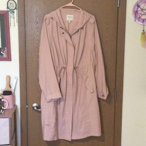 Torrid pink long jacket